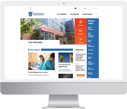 Serwis internetowy dla Krakowskiej Akademii