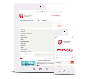 Portal informacyjny dla Urzędu Marszałkowskiego Województwa Mazowieckiego