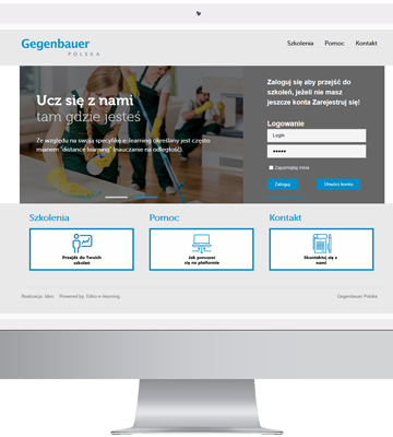 Platforma Distance Learning dla Gegenbauer Polska Sp. z o.o.