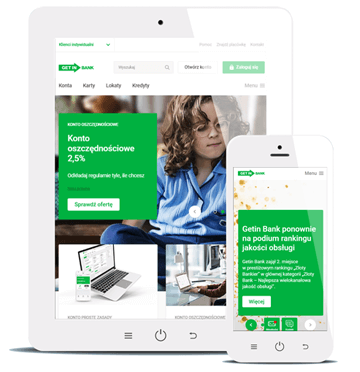 Serwis internetowy Getin Bank