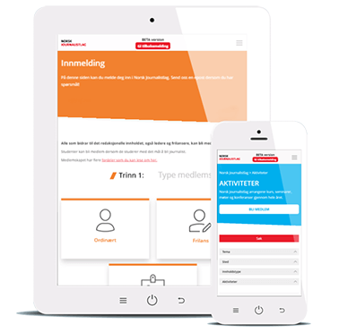 Portal informacyjny dla Norsk Journalistlag