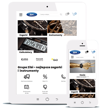 Sklep internetowy Grupy ZIBI (Magento)