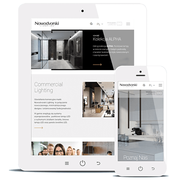 Serwis wizerunkowy dla Nowodvorski Lighting