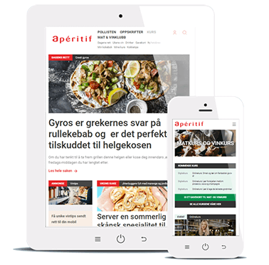 Kulinarny portal informacyjny Apéritif.no