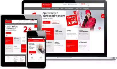 Serwis www dla Santander Consumer Bank
