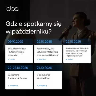 Gdzie spotkamy się w październiku?