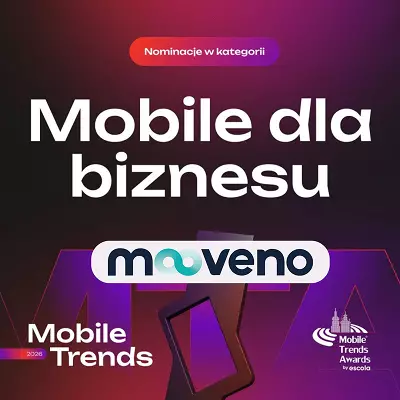 Nominacja Mobile Trends Awards 2025 dla aplikacji Mooveno!