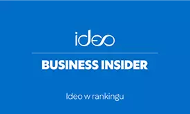 Ideo w rankingu „Najlepsze Software House’y w Polsce” - publikacja Business Insider