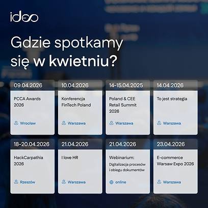 Gdzie spotkamy się w kwietniu?