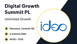 Ideo Software Partnerem Głównym Digital Growth Summit PL