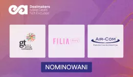 Nasi klienci wśród nominowanych do Dealmakers Awards 2026!