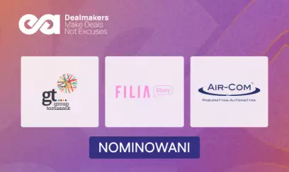 Nasi klienci wśród nominowanych do Dealmakers Awards 2026!