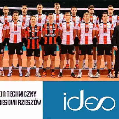 Ideo sponsorem technicznym Asseco Resovia