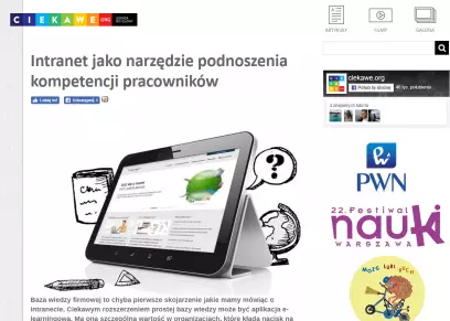 Intranet w podnoszeniu kompetencji pracowników