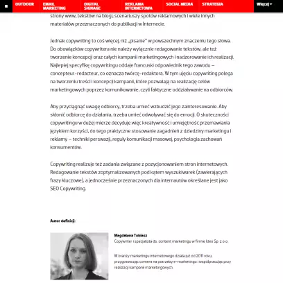 C - Copywriting (Encyklopedia Marketingu)