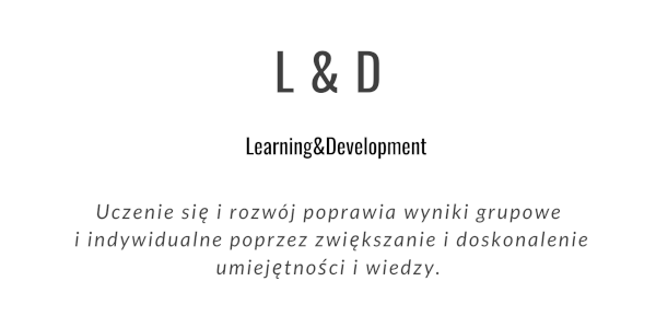 Learning and development - Platforma Rozwoju Pracownika