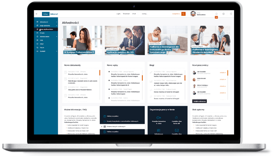Nowoczesny i funkcjonalny portal intranetowy